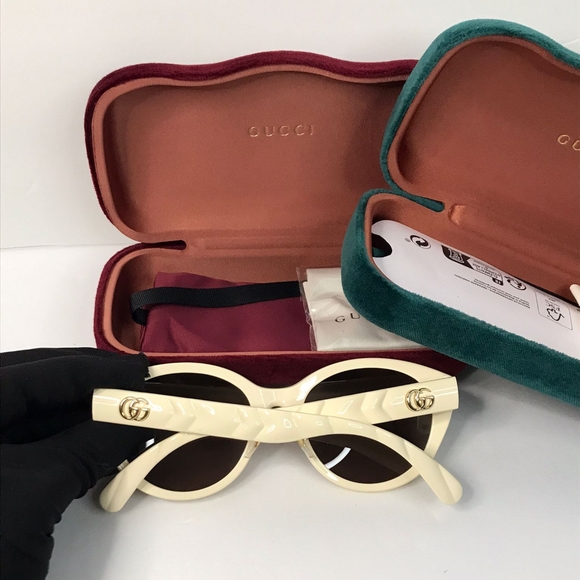 💯 Original Gucci GG0814SK-002 56 Ladies Sunglasses - Picture 6 of 12